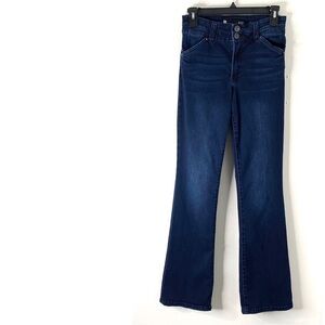 Kut from the Kloth High Rise Dark Wash Bootcut Jeans